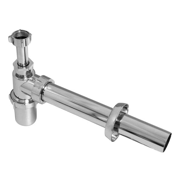 Bottle Trap: 1inch x 40mm: Chrome Plated