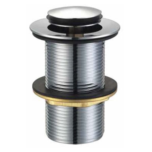 Aifel: Unslotted Basin Waste Chrome Plated: 1.25in