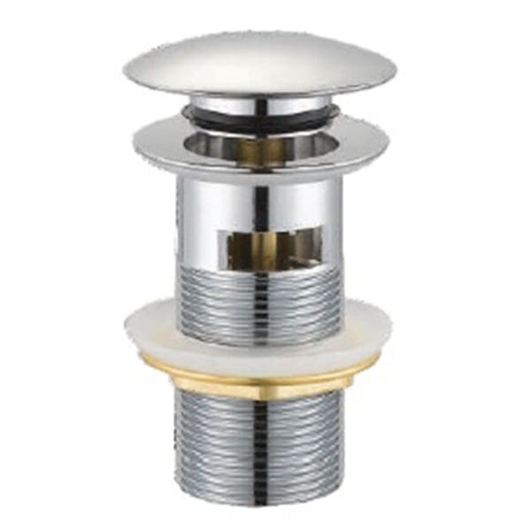 Tapis/Aifel: Push Open Slotted Basin Waste; 1.25inch