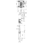 Schell: COMPACT II ND Concealed Low Pressure WC Flush Valve With Isolating Valve #011370099