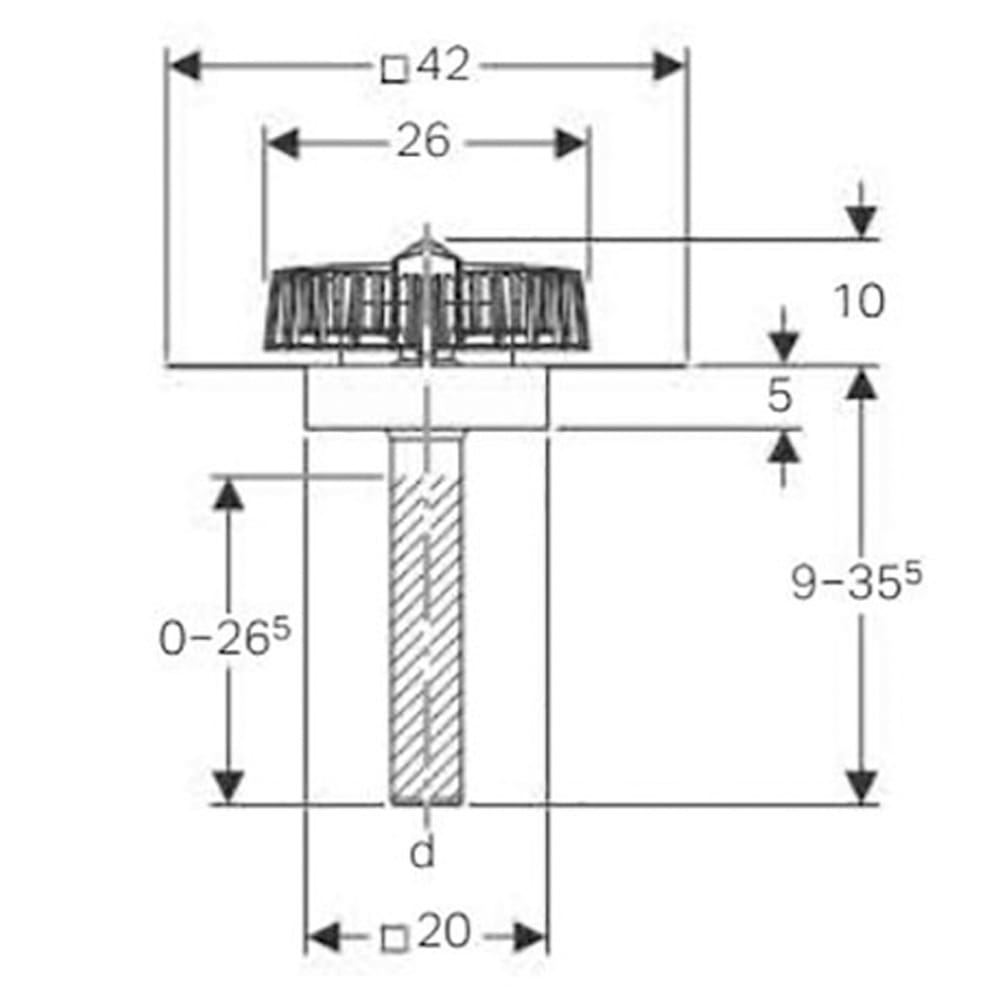Pluvia: Roof Outlet With Contact Sheet For Gutters ; 12I/S