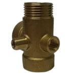 DAB: 5-Way Brass Connector; 1inch