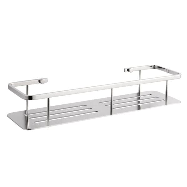 Dali: Rectangular Shaped Stainless Steel Bathroom Shelf, (40x11x78)cm, Polished