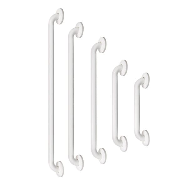 Mediclinics: Straight Grab Bar: 99.6cm, White Epoxy