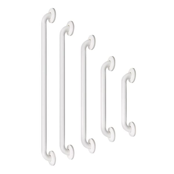 Mediclinics: Straight Grab Bar: 34.5cm, White Epoxy