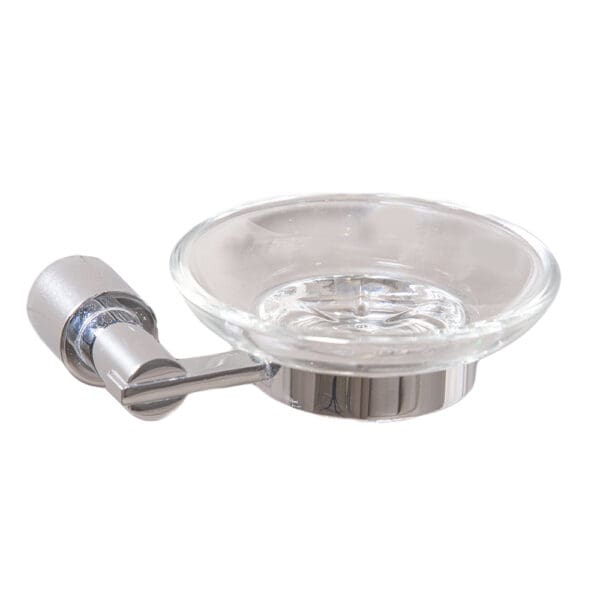 Dali: Soap Dish Single, Chrome Plated