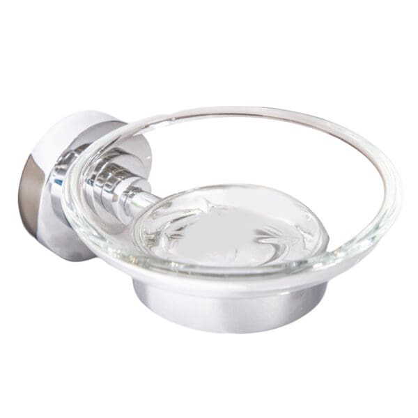 Dali: Soap Dish Single, Chrome Plated