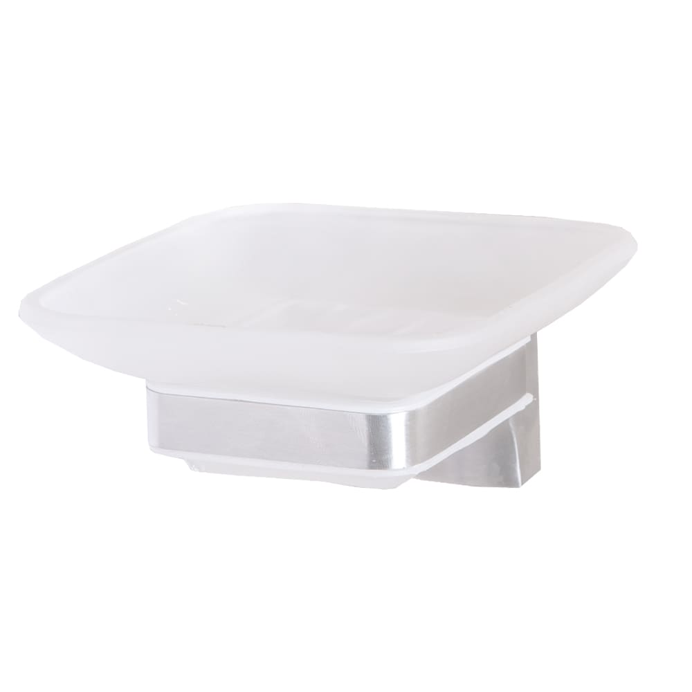 Dali: Soap Dish Single, Chrome Plated