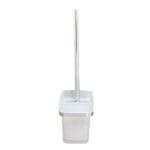 Dali: Toilet Brush + Holder, Chrome Plated