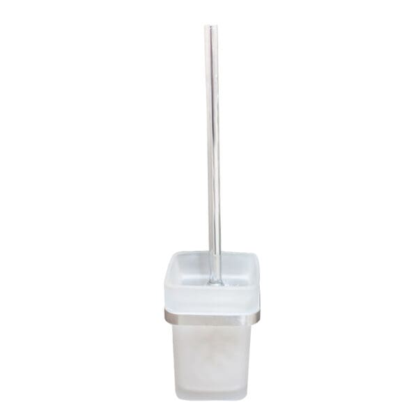 Dali: Toilet Brush + Holder, Chrome Plated