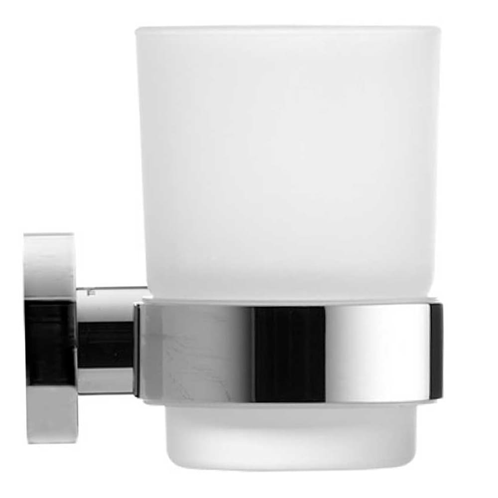 Duravit: D-Code: Tumbler Holder+ Glass, C.P #0099201000