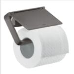 Axor: Toilet Roll Holder, Brushed Black Chrome Plated