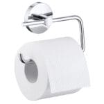 Logis: Toilet Paper Roll Holder Without Cover, Chrome Plated
