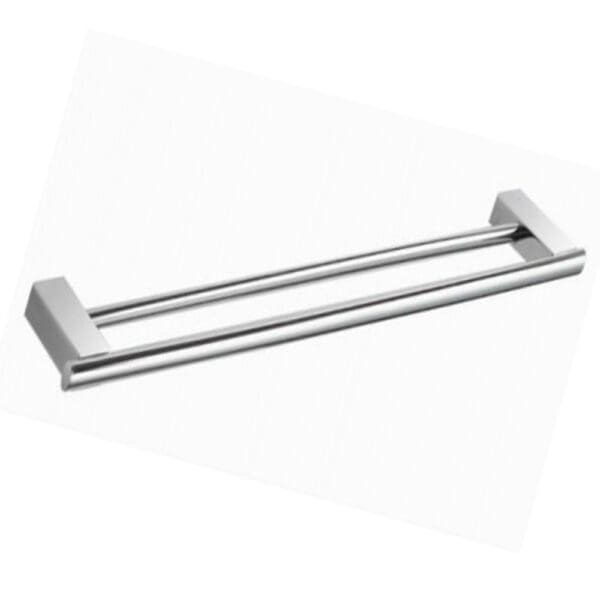Dali: Double Towel Bar, Chrome Plated