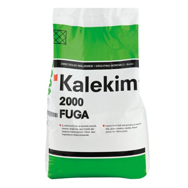 Kalekim Fuga Uludag Gray: Tile Grout: 3kg Bag