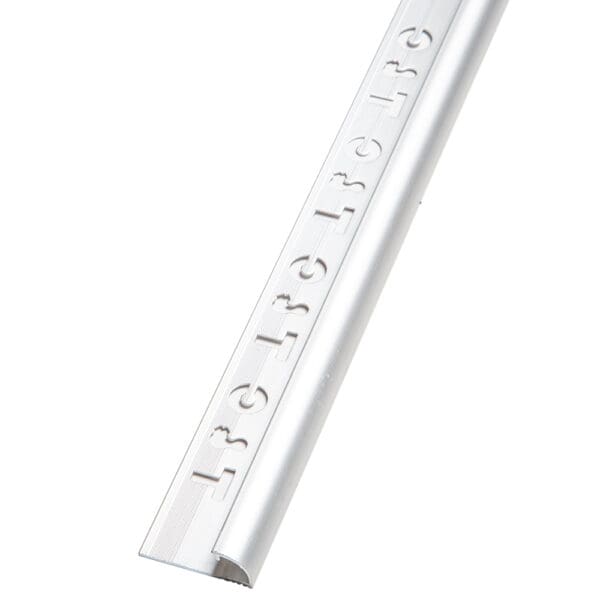 Sang Yi: Quarter Round Aluminium Tile Edge Trim: Silver Matt 2.4m