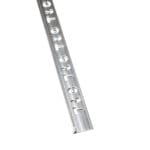 Sang Yi: Aluminium L-Shaped Tile Edge: Silver Polished, 2.4mx21mm(W) x 10mm(H)