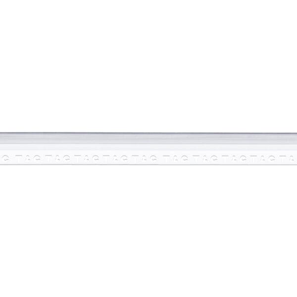 Aluminium Stair Nosing :(2.4mx27mm( W)x15)mm, Silver Matt