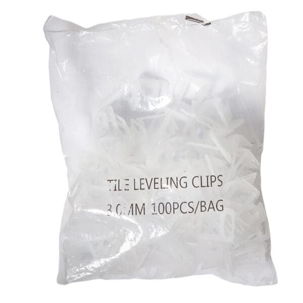 T&C: Tile Clips: 3mm x 100pcs