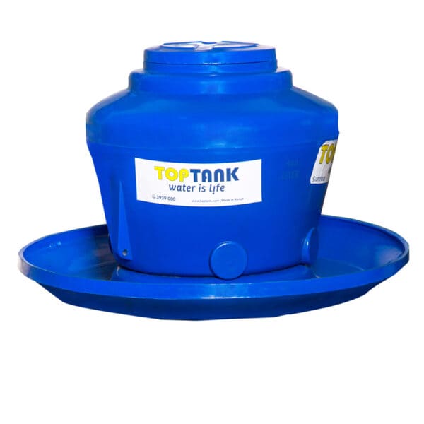 TopTank: Handwash with Basin (excluding tap & stand), Blue