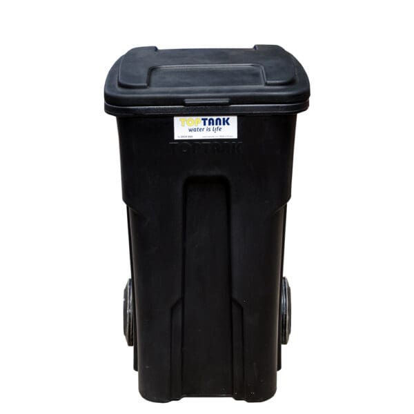 TopTank : Garbage Bin With Wheels, 120 Litres With Handle