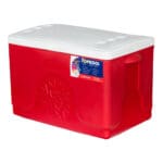 TopKool: Ice Cooler Box, Rectangular; 60 Litres, Red