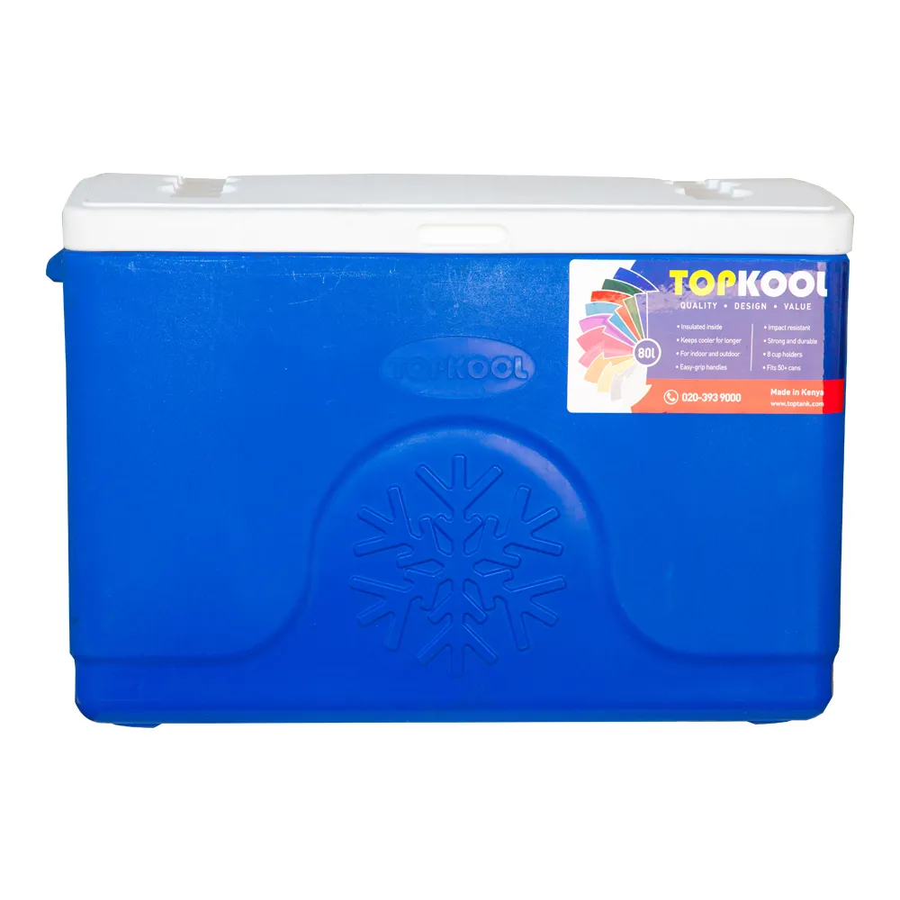 TopKool : Ice Cooler Box, Rectangular : 80 Litres