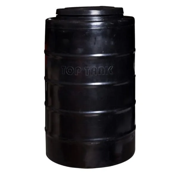 TopTank: Cylindrical Storage Tank STD; 100LTS, Black