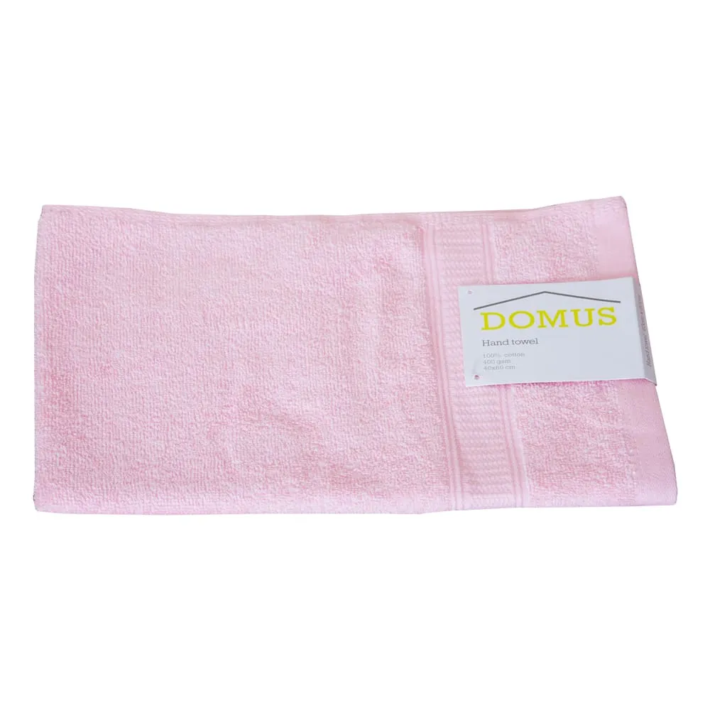 Domus 2: Hand Towel 400 GSM; (40x60)cm, Light Pink