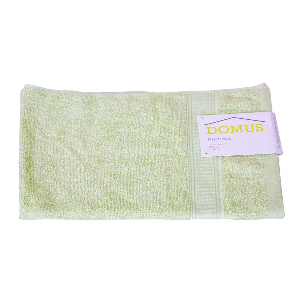 DOMUS 2: Hand Towel: 400 GSM, 40x60cm, Lime Green