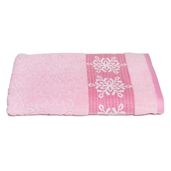 Cannon: Flake Bath Towel: (70x140)cm, Tea Rose