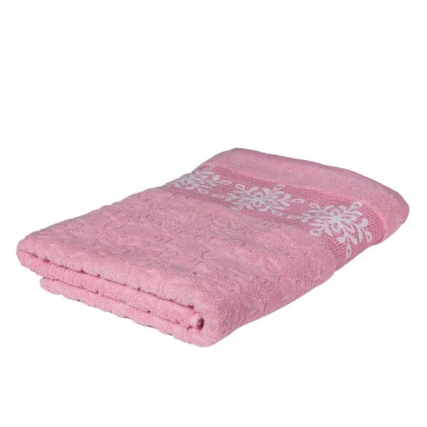 Flake Bath Sheet: (81x163)cm, Tea Rose