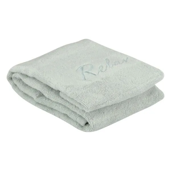 Emily Hand Towel, Cotton: (40x80)cm, Light Green