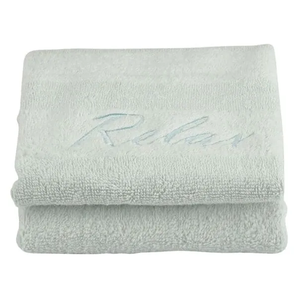 Emily Hand Towel, Cotton: (40x80)cm, Light Green