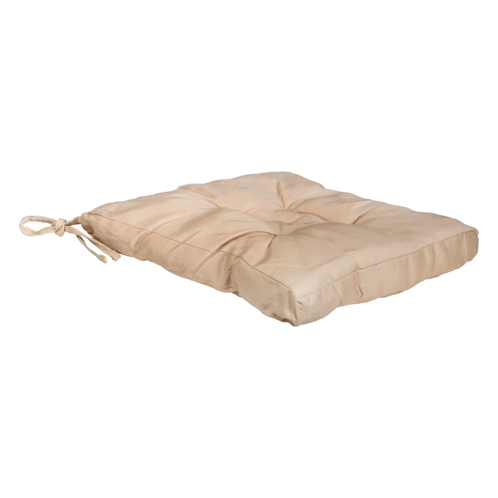 Domus: Canvas Chair Pad; (40x40+3)cm, Beige