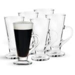 Kenya Irish Coffee:Clear Glass Set: 6pc,230ml