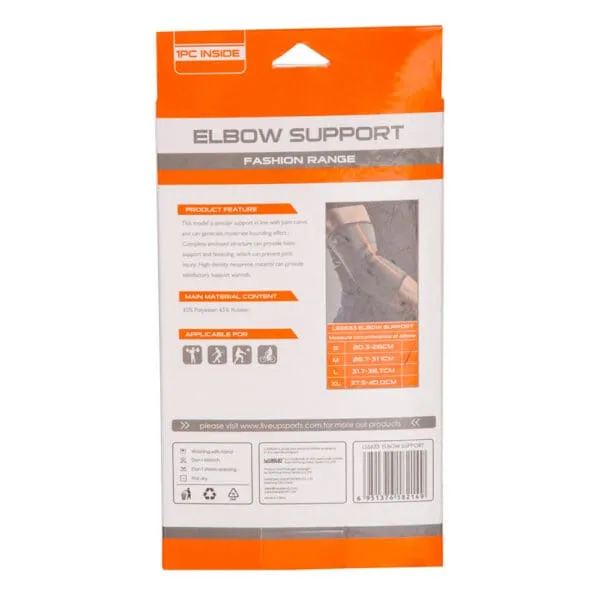 Live Up Sports Elbow Support; Small/Medium