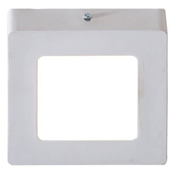 LED Surface Square Panel Light; 6W, 3000K