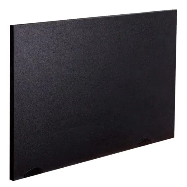 Screen Metal Bracket; (15x7.5)cm, Black