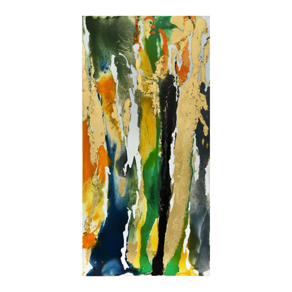Abstract: Oil Painting : (200x100x3.5)cm