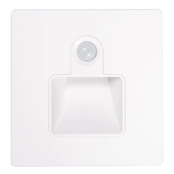 Domus: 1 Gang Foot Light With Infrared Sensor; 220V, 1W, White