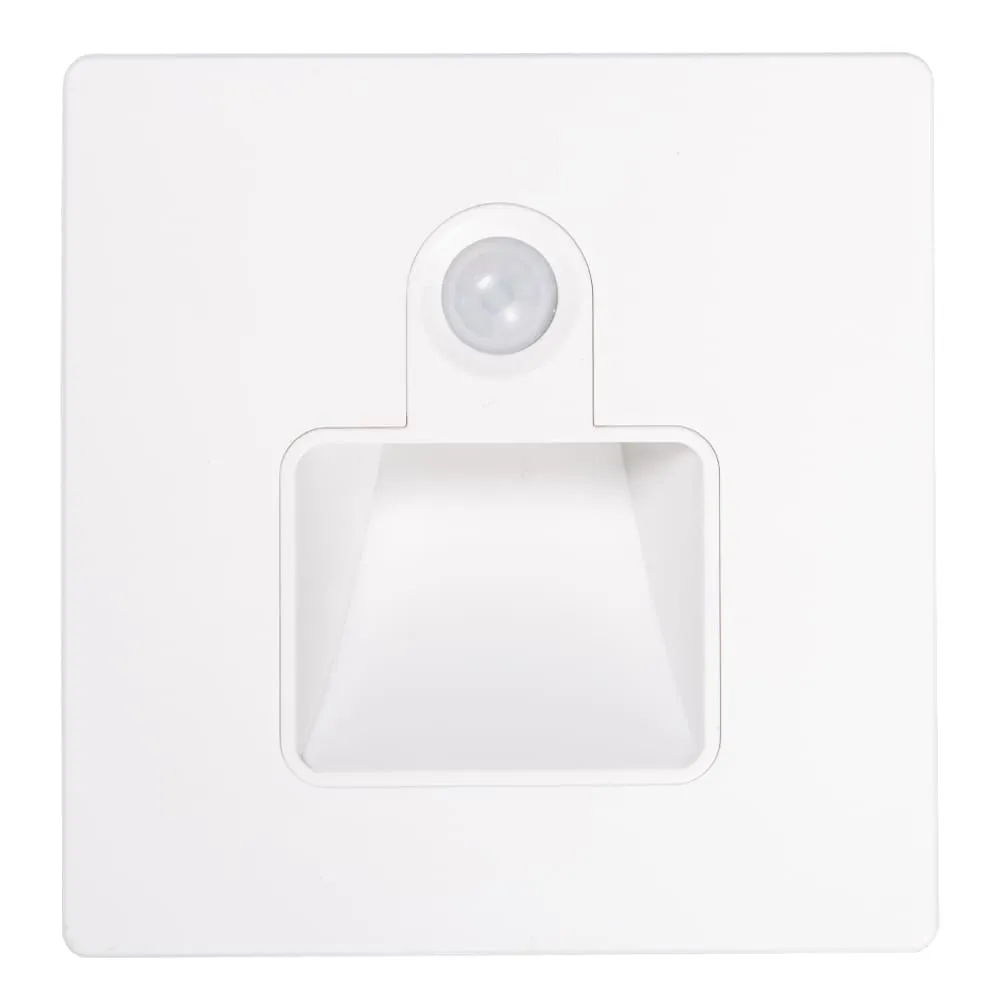 Domus: 1 Gang Foot Light With Infrared Sensor; 220V, 1W, White
