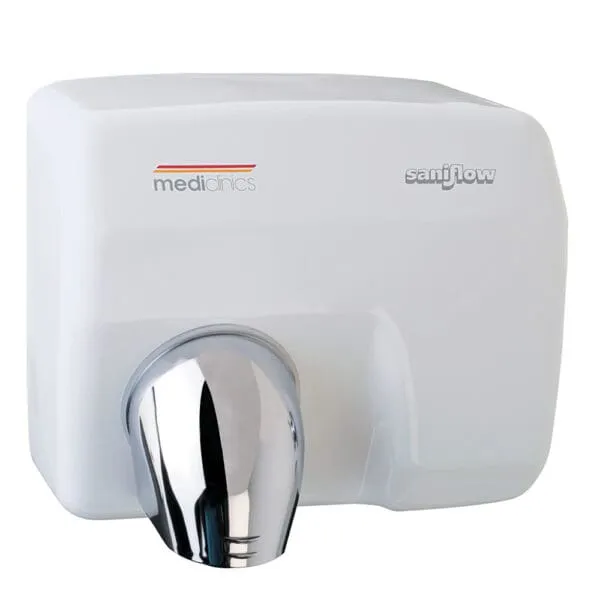 Mediclinics: Saniflow: Auto Hand Dryer 2.25KW: White