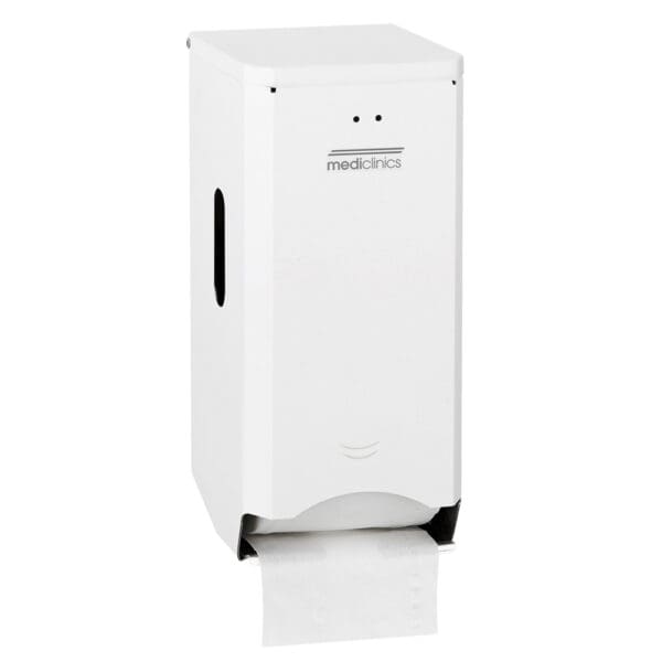 Mediclinics: Two Toilet Roll Dispenser, White Epoxy