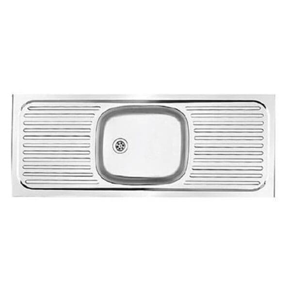 Trendline Lay On Stainless Steel Sink; SB/DD + Waste