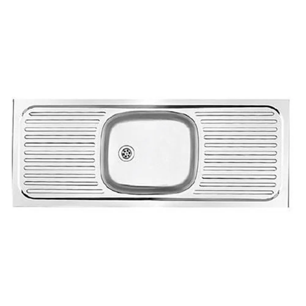 Trendline Lay On Stainless Steel Sink; SB/DD + Waste