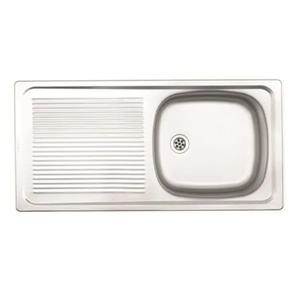 Trendline Lay On Stainless Steel Sink SEB; SB/SD + Waste