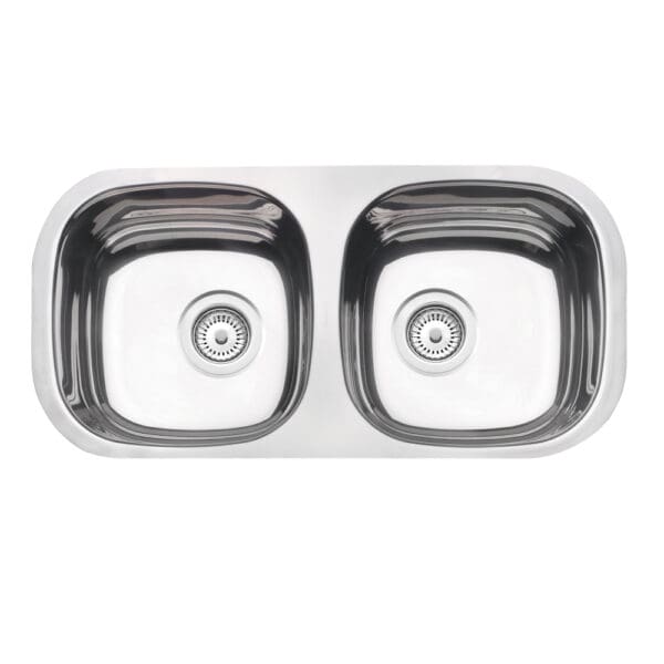 Stainless Steel Under Counter Wash Basin and Waste with Mirror Polish finish
