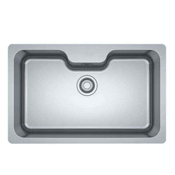 Bell BCX 110-7503E-C Stainless Steel Inset Single Bowl Kitchen Sink + Waste Set