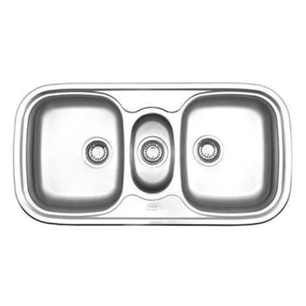 Quinline: SS Kitchen Sink With Waste; 2.5B